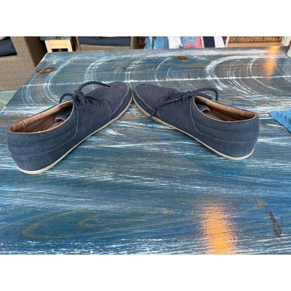 SANUK Shoes, Blue Canvas; lightweight, Mens size 14 - Picture 3 of 10